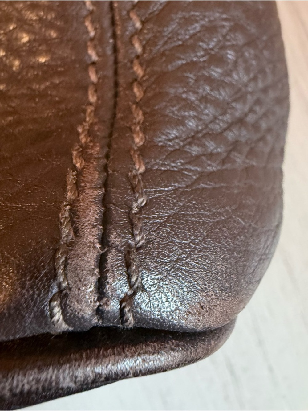 Vintage Coach Sonoma Brown Grain Pebble Genuine Leather Shoulder Bag - Picture 8 of 16